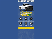 Tablet Screenshot of martinomotors.us